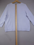 M&S Lilac Beaded Cardigan