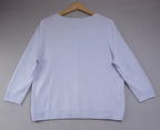 M&S Lilac Beaded Cardigan