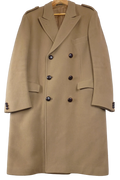 Hammersley Vintage Pure Wool Camel Overcoat