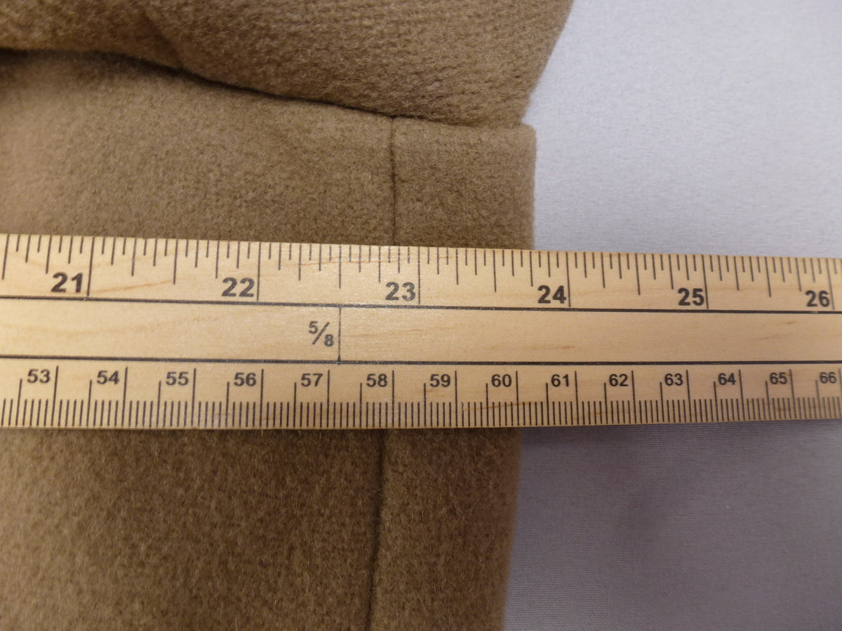 Hammersley Vintage Pure Wool Camel Overcoat