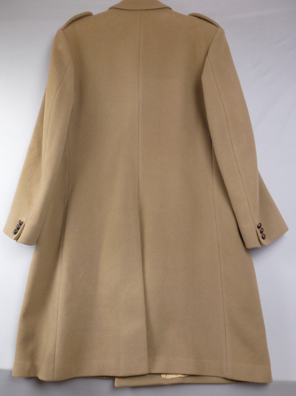 Hammersley Vintage Pure Wool Camel Overcoat
