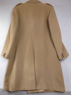Hammersley Vintage Pure Wool Camel Overcoat