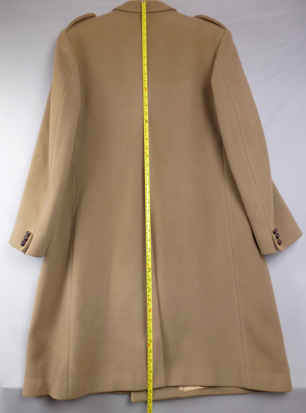 Hammersley Vintage Pure Wool Camel Overcoat