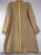 Hammersley Vintage Pure Wool Camel Overcoat