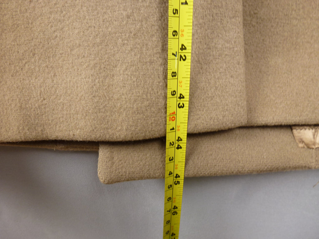 Hammersley Vintage Pure Wool Camel Overcoat
