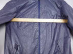 Vintage Blue Real Leather Jacket