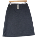 12 · River Island Grey Wool Blend Skirt