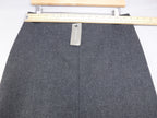 12 · River Island Grey Wool Blend Skirt