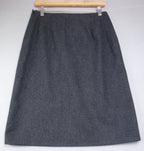12 · River Island Grey Wool Blend Skirt