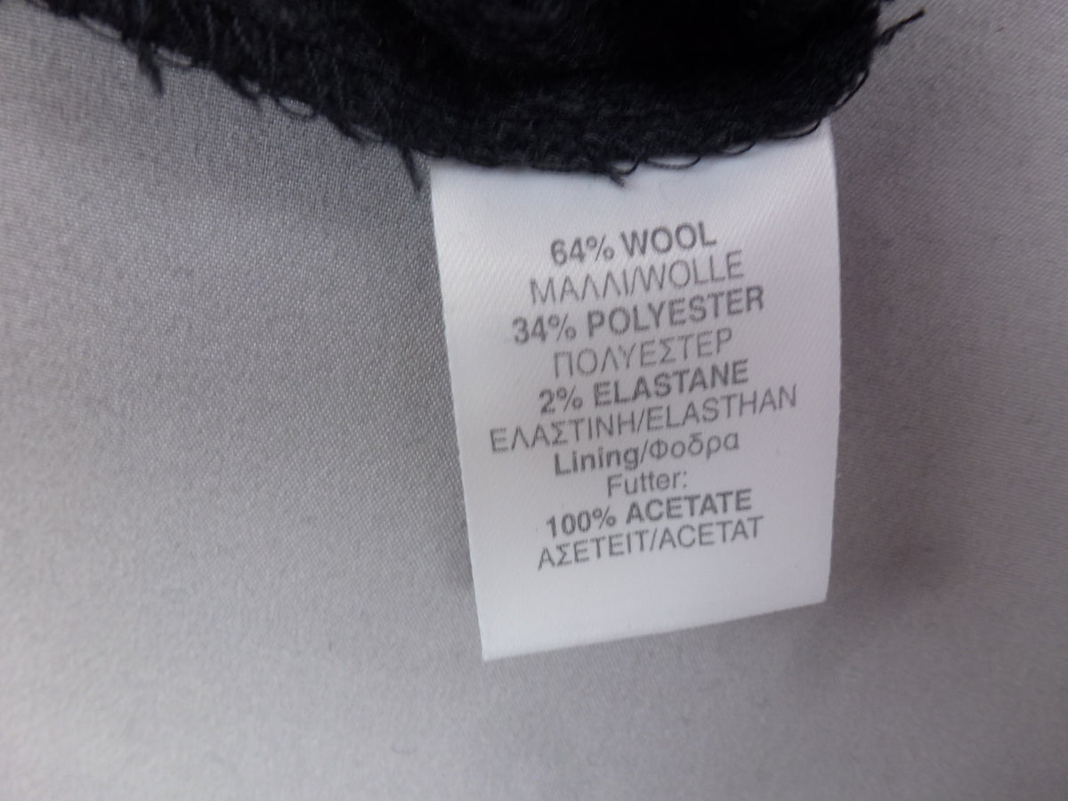 12 · River Island Grey Wool Blend Skirt