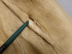 14 · St Michael Vintage Beige Faux Fur Coat