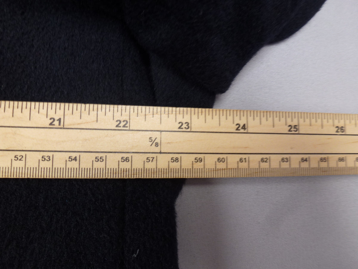 L · Grosvenor House Vintage Navy Overcoat Wool & Cashmere