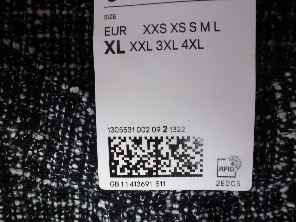 XL · H&M Dress Womens XL Black & White
