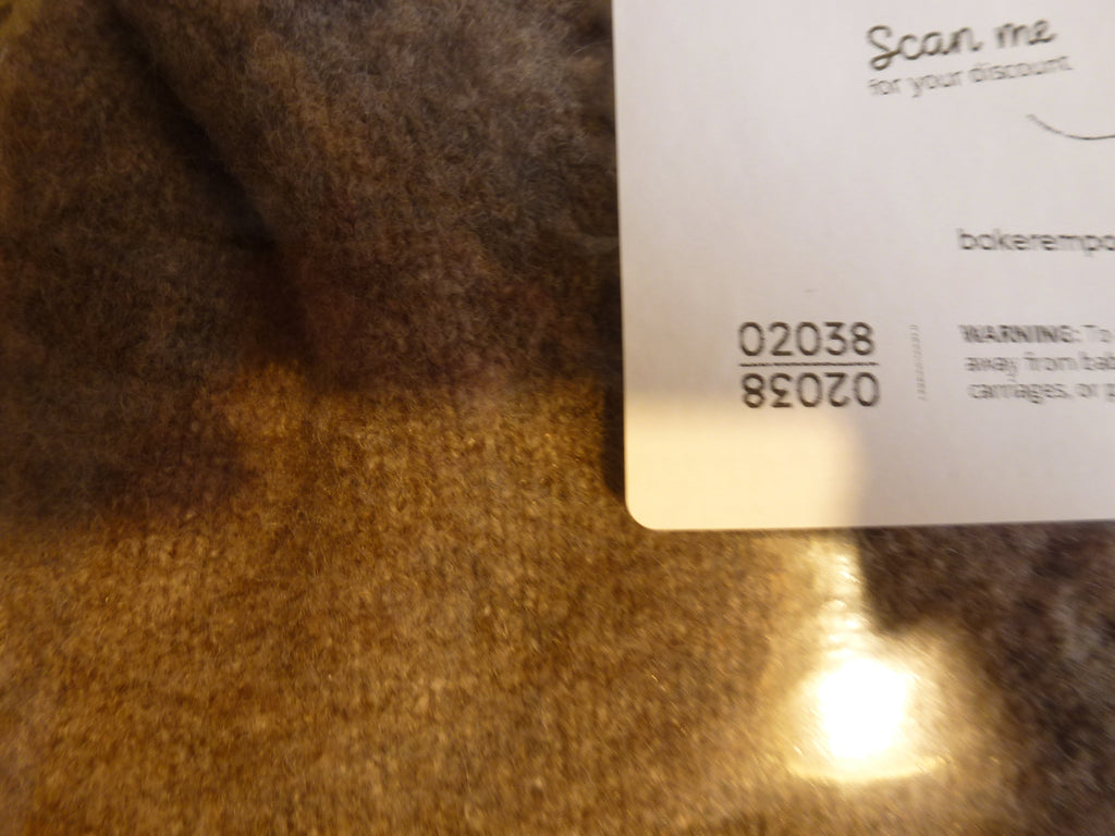 S · Zara Jumper Taupe Wool Blend Jumper