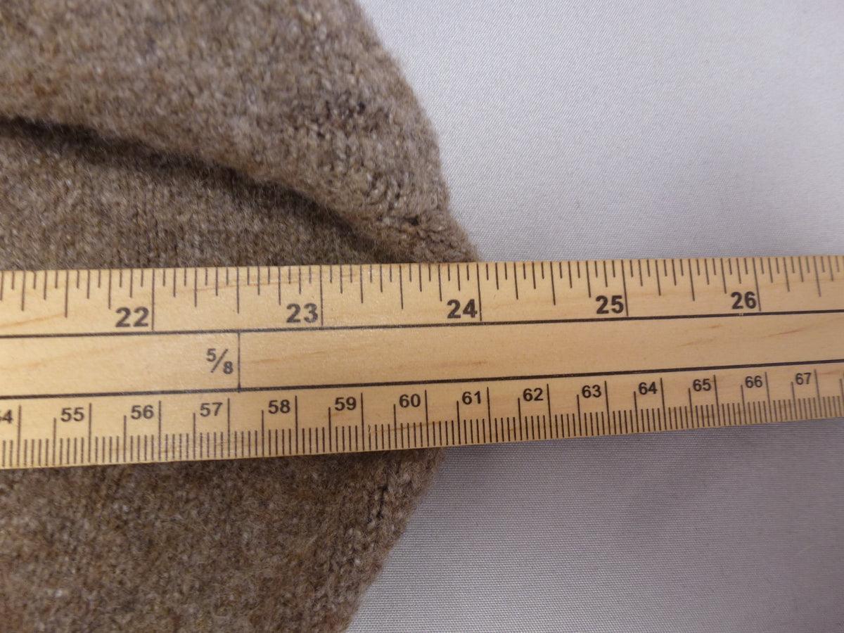 S · Zara Jumper Taupe Wool Blend Jumper