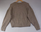 S · Zara Jumper Taupe Wool Blend Jumper