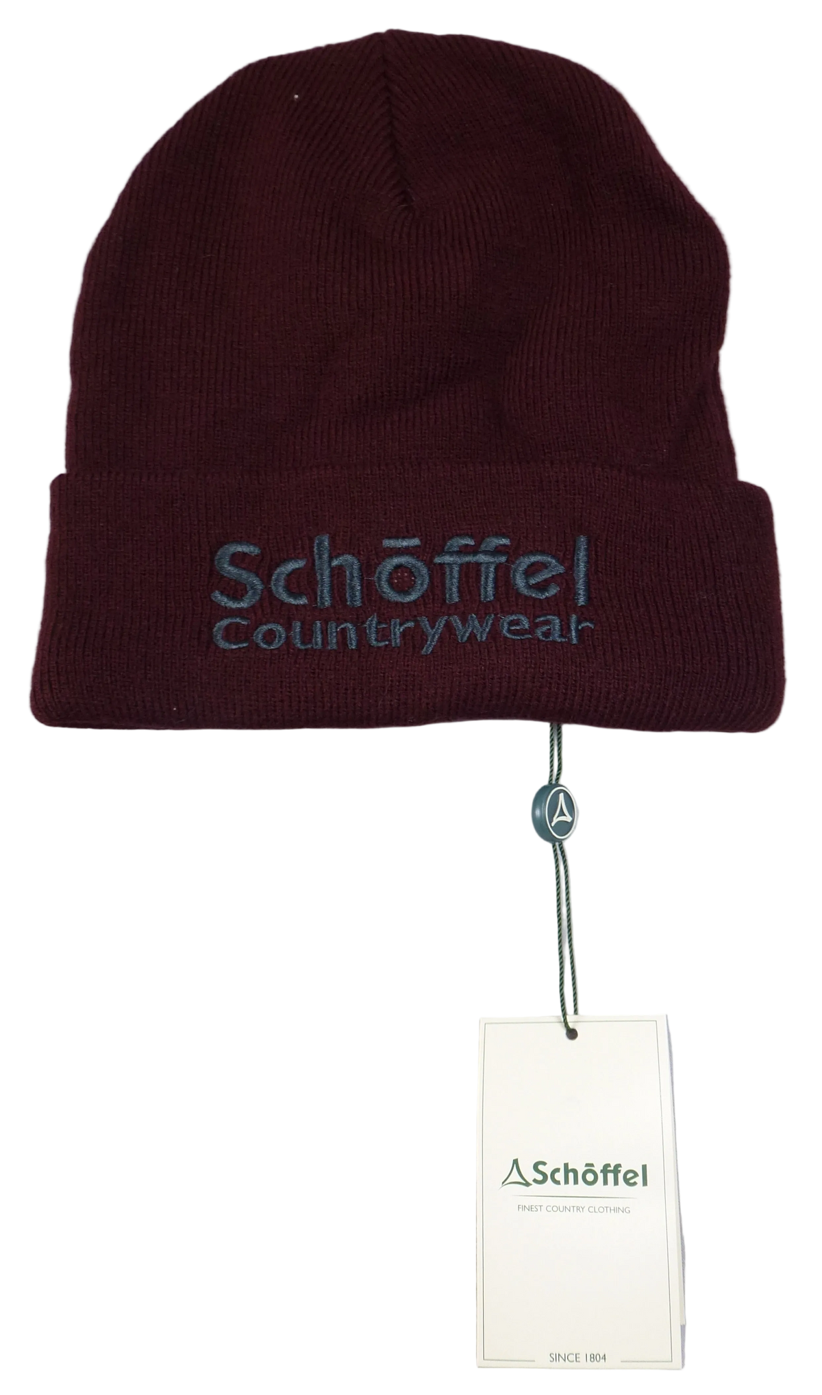 Schoffel Burgundy Exeter Beanie Hat