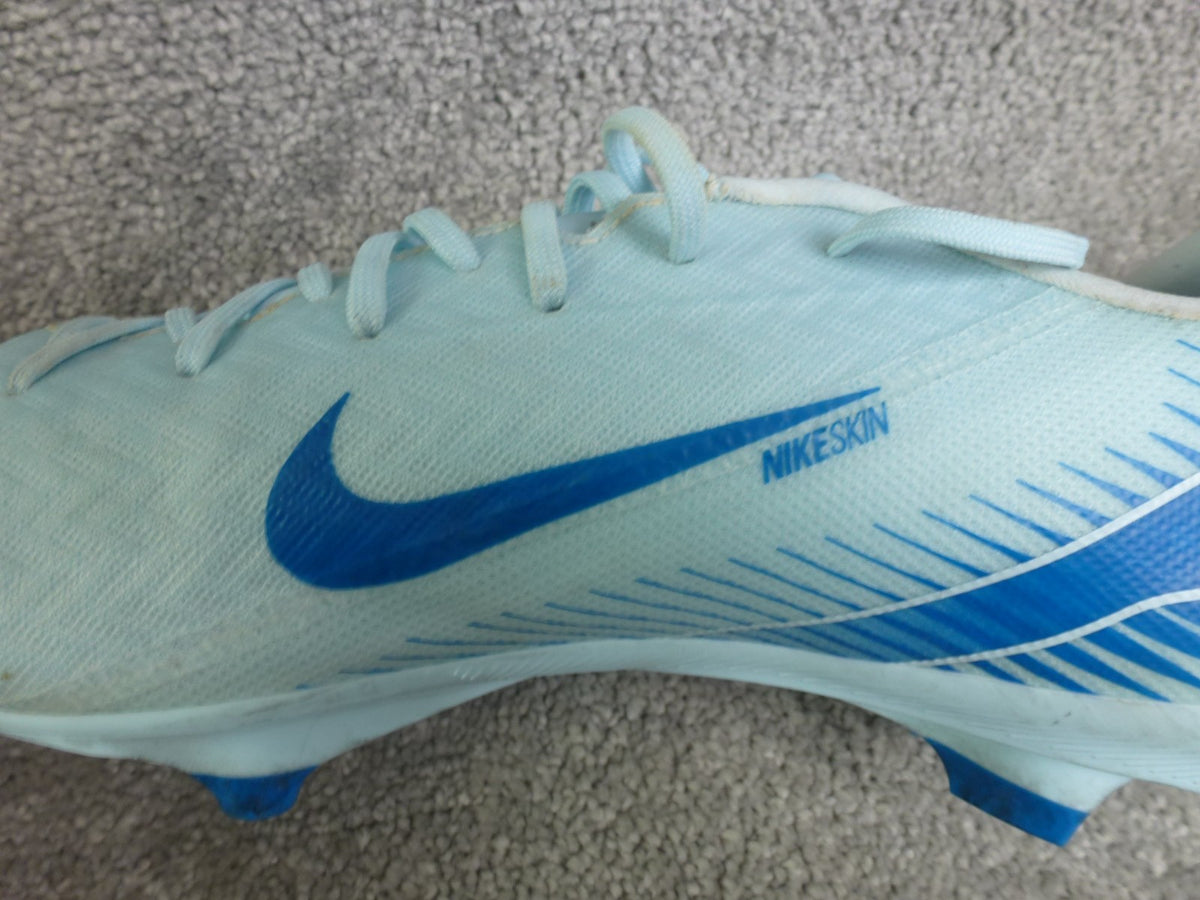 Nike Air Zoom Mercurial Vapor 16 Academy FG MG Boots Men UK 11.5 Blue FQ8374