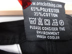 ORN Trousers Mens Black Workwear Cargo Pants BNWT Durable Utility Straight Leg