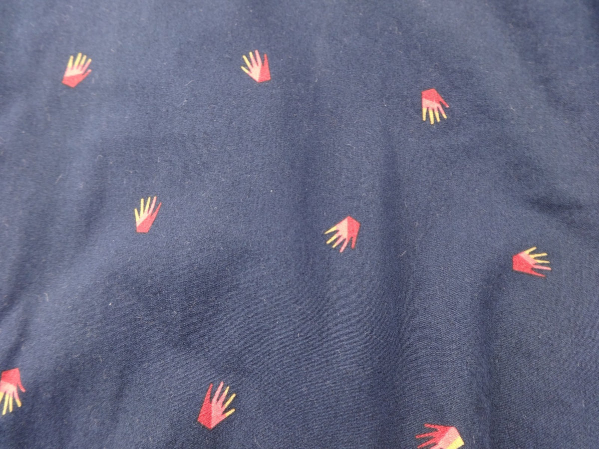 PS Paul Smith Shirt Mens Large Blue Cotton Tailored Fit Pattern Portugal Comfort