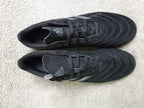Adidas Football Boots Mens UK 12 Black Firm Ground FG Soccer Cleats Triple Black