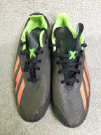 Adidas X Turf Football Boots Men's UK 9 Black Astro Trainers TF Lace Up
