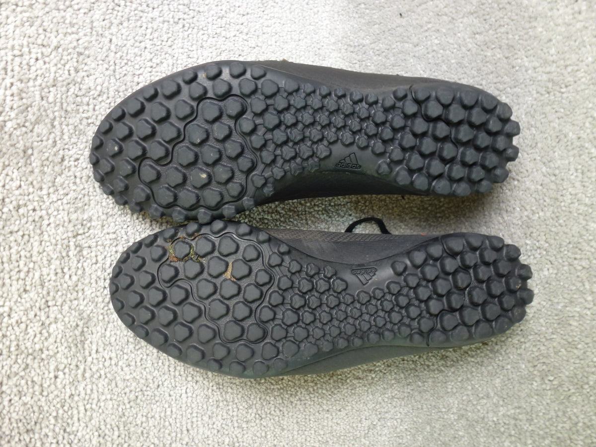 Adidas X Turf Football Boots Men's UK 9 Black Astro Trainers TF Lace Up