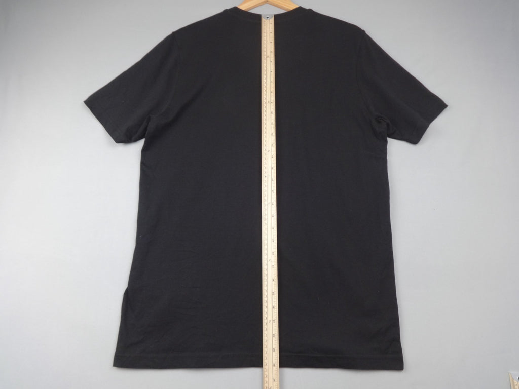 Diesel T Shirt Men Large Black Logo Crew Neck Cotton Designer Streetwear BNWT