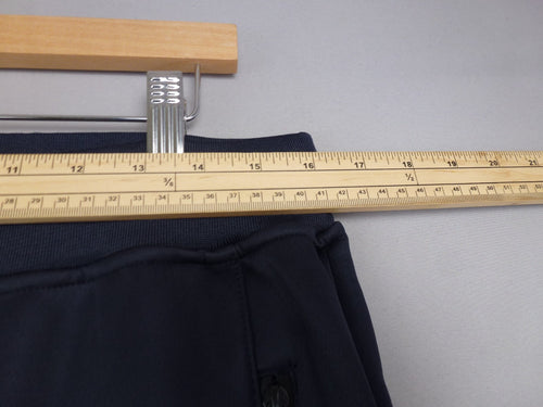 Air Fashion Joggers Men Large Navy Tapered Tracksuit Bottoms Zip Pockets New