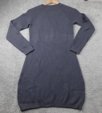 Jack Wills Dress Womens Medium UK 12 Grey Knit Jumper Long Sleeve Casual Comfort