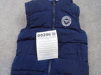 SoulCal & Co Gilet Boy 5-6Y Navy Blue Hooded Fleece Sherpa Padded Bodywarmer