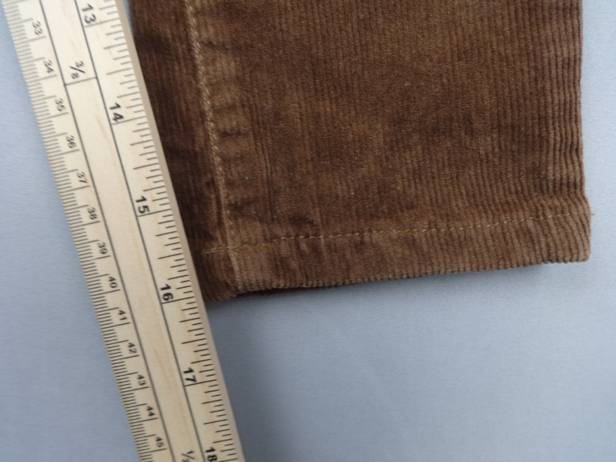 Next Trousers Unisex 4-5 Years Brown Corduroy Straight Leg BNWT Smart Kids Retro