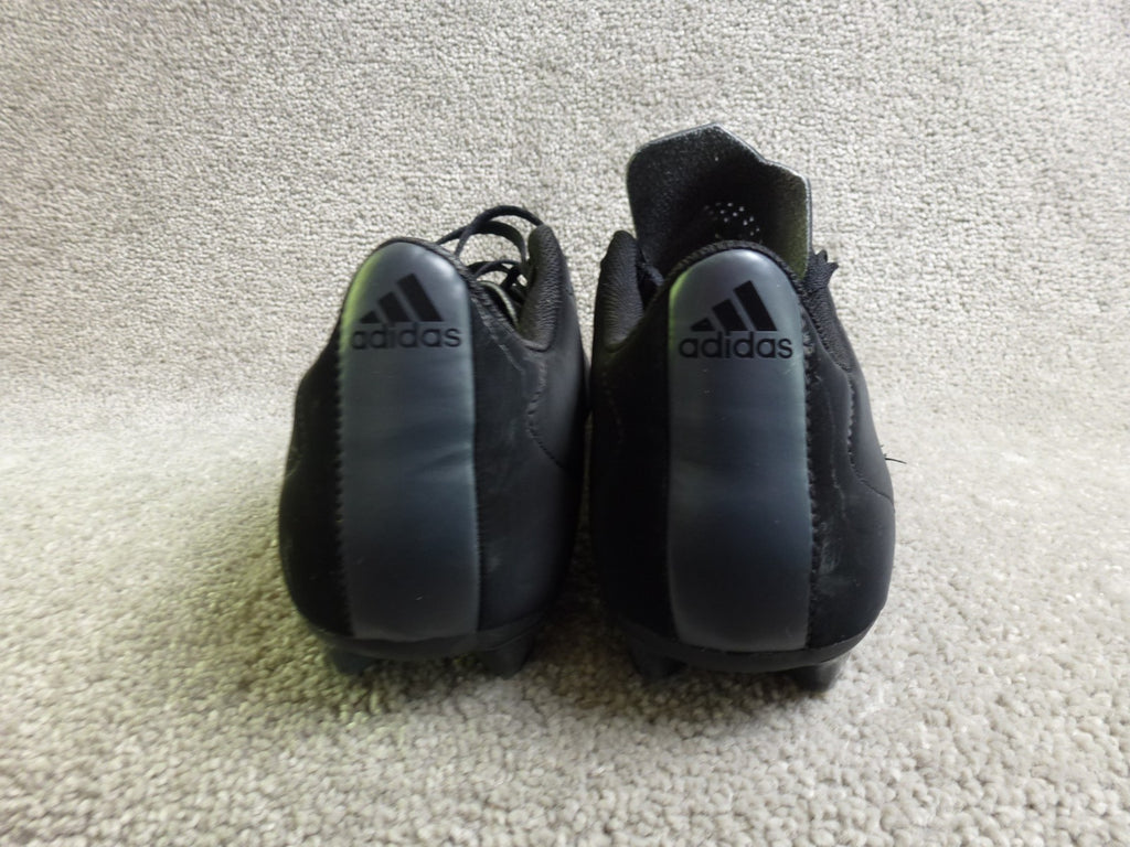 Adidas Football Boots Mens UK 12 Black Firm Ground FG Soccer Cleats Triple Black