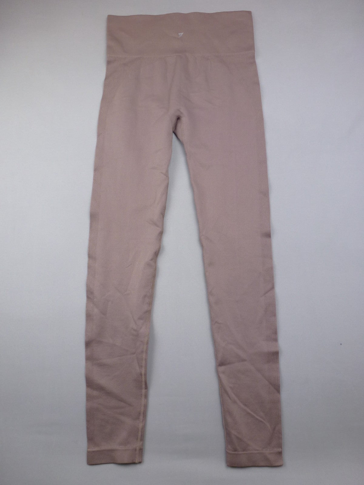 Primark Leggings Women UK 10 S Taupe Seamless High Waist Gym Yoga Sports BNWT