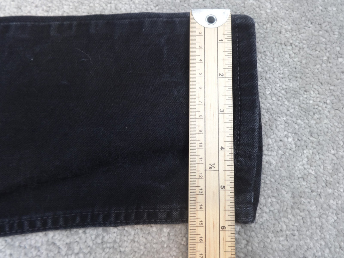 Levis Jeans Mens W34 L32 512 Slim Fit Taper Black Denim Stretch Y2K Streetwear