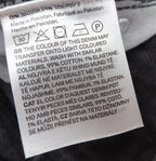 H&M Jeans Womens UK 10 Black Wide Leg High Waist Cropped Denim Retro BNWT Y2K