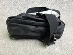 Justpack Shoulder Bag Unisex Black Crossbody Travel Festival Flight Pouch BNWT