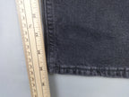 H&M Jeans Womens UK 10 Black Wide Leg High Waist Cropped Denim Retro BNWT Y2K