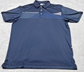 Ping Golf Polo Shirt Men XL Navy Blue Sensorcool Performance Short Sleeve Top