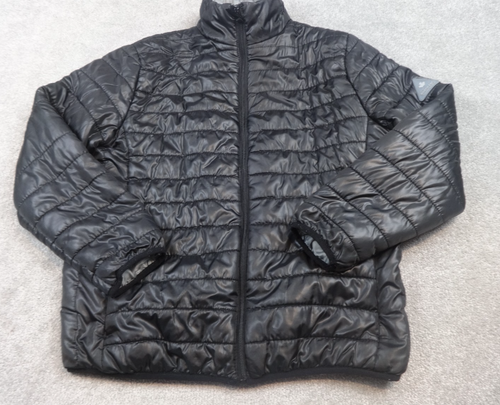 Atlas For Men Jacket Extra Large Black Lightweight Quilted Puffer Coat Warm