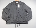 Sefton Jacket Men Unisex Large Black Coach Windbreaker  Vegan Streetwear BNWT
