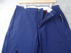 Amazon Essentials Chinos Men W32 L31 Navy Slim Stretch Smart Casual Cotton New