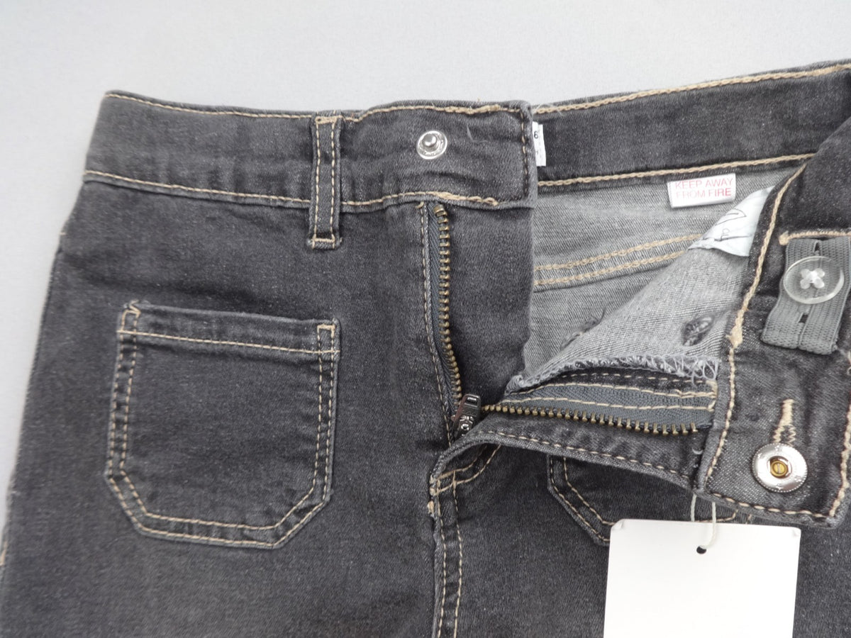 Zara Jeans Girls Age 6 116cm Dark Wash Straight Leg Stretch Denim BNWT