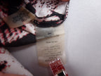 Calvin Klein Trousers Women L Abstract Print Straight Leg Pull On Y2K Statement