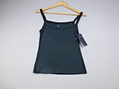 Brandy Melville Cami Top Women's One Size Green Cotton Strappy Basic Summer BNWT