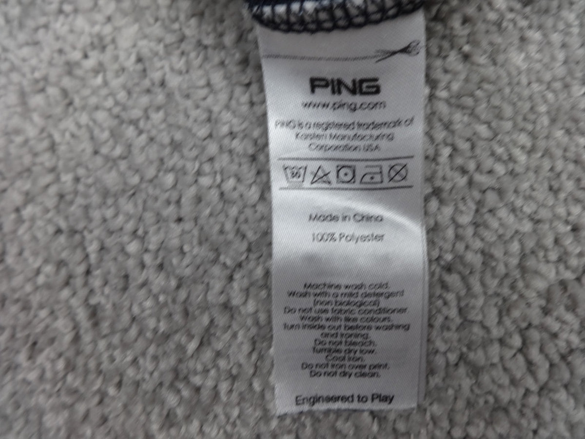 Ping Golf Polo Shirt Men XL Navy Blue Sensorcool Performance Short Sleeve Top