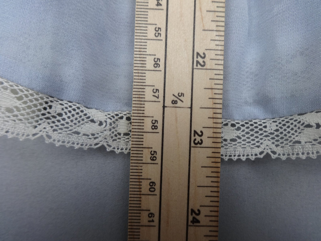 Zara Dress Girls Age 5 110cm Blue Lace Trim Ruffle Party Summer Boho Wedding NWT