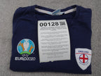 UEFA Euro 2020 England T Shirt Mens Large Blue Football Supporters Cotton UK