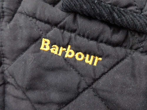 Barbour Quilted Jacket Mens XLBlack Diamond Stitch Country Outdoor Coat Classic