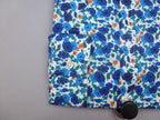 Hawes & Curtis Shirt Womens UK 12 Blue Floral Semi Fitted Jermyn Street BNWT